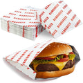 Retro, Grease Proof Burger Wrappers 25 Pk. Great BPA Free Cookout Supply. Pro Quality Bulk Hamburger Bags Are Large and Insulated. Allergen Friendly BBQ Foil Paper Perfect For Baseball Themed Party.