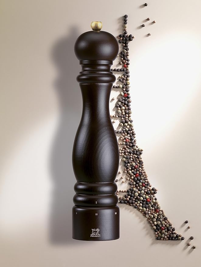 Pepper Mill, u'Select, Wood, Chocolate Finish, 30 cm - 12 in