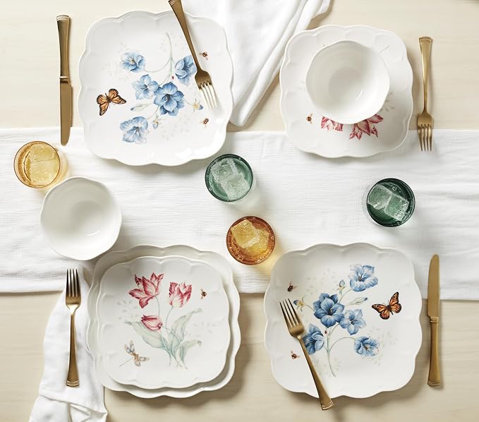 Lenox 6083448 Butterfly Meadow Rice Bowl,White