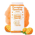Perfectware Concession Essentials Orange Cotton Candy Mix – Ready-to-Use Floss Sugar for Cotton Candy Machines – Makes 60–70 Cones – 3.25 lb Carton – Carnival Style Cotton Candy Sugar