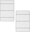 USA Pan Nonstick Quarter Sheet Cooling Racks, Set of 2