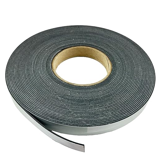 Master Magnetics ZG30A-Ax50BX Flexible Magnet Strip with Adhesive Back , 1/16" Thick, 3/4" Wide, 50 feet (1 Roll)