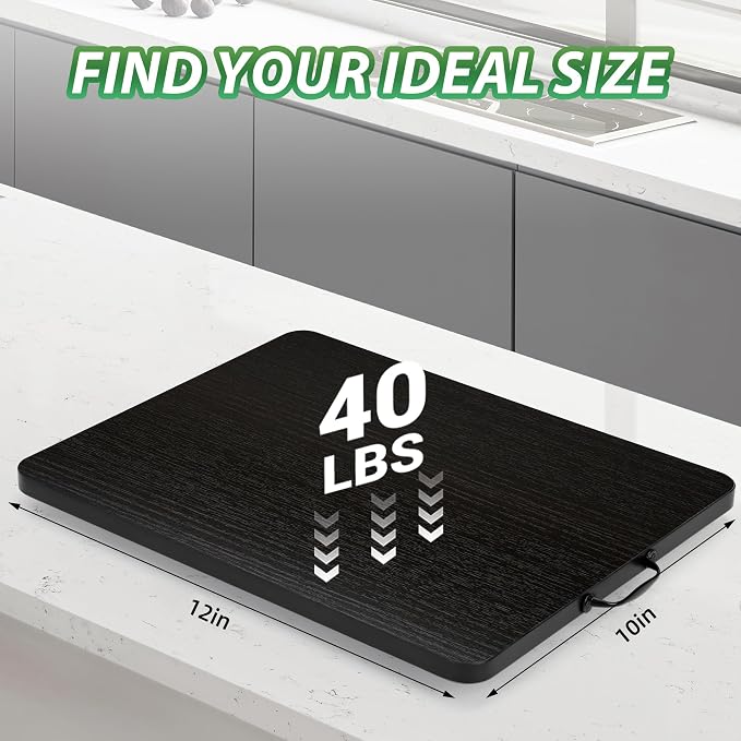 Appliance Slider, Sliding Tray for Coffee Maker, Coffee Pot Slider for Countertop, 360° Rolling Tray Appliance Slider for Kitchen Appliances- Black (10” X 12”)