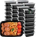 100pc 24 oz square meal prep containers with lids ,disposable to go food containers,Plastic take out food containers With Lid, Reusable food storage containers ，Microwave Freezer Dishwasher Safe