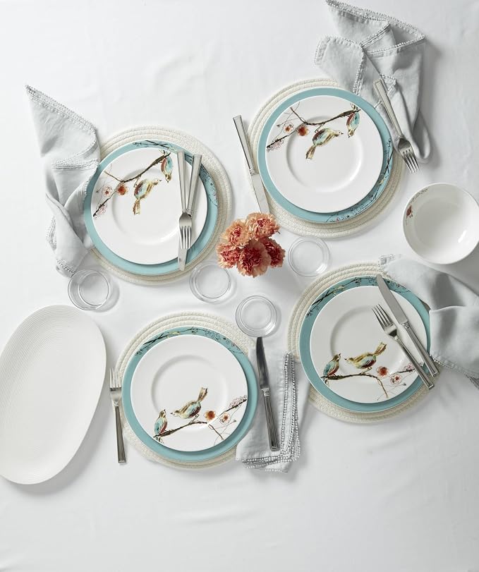 Lenox 897262 Chirp Salad Plates, Set of 4