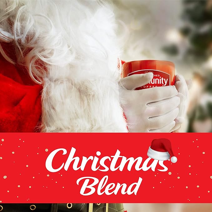 Community Coffee Christmas Blend 60 Count Coffee Pods, Medium Roast, Compatible with Keurig 2.0 K-Cup Brewers(Pack of 1)