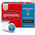 Community Coffee Breakfast Blend 36 Count Coffee Pods, Medium Roast, Compatible with Keurig 2.0 K-cup Brewers, 12 Count (Pack of 3)