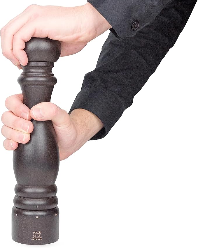 Pepper Mill, u'Select, Wood, Chocolate Finish, 30 cm - 12 in