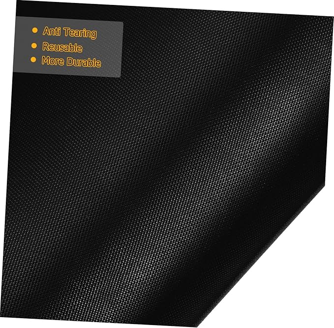 Zerodeko 9 Pack Non-stick Oven Liners Baking Mats Set Bbq Mat Heat Resistant Baking Sheets for Oven