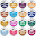 Maud's Super Flavored Coffee Pods Variety Pack, 80 ct, 16 Assorted Flavors, Medium Roast Flavored Coffee in Single Serve Pods – 100% Arabica Beans, Compatible with Keurig K Cups Maker