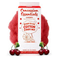 Perfectware Concession Essentials Cherry Cotton Candy Mix – Ready-to-Use Floss Sugar for Cotton Candy Machines – Makes 60–70 Cones – 3.25 lb Carton – Carnival Style Cotton Candy Sugar
