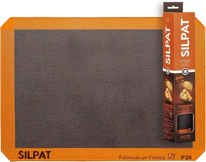 Silpat The Original Silpain Premium Non-Stick Silicone Baking Mat for Bread, 11-5/8 x 16-1/2