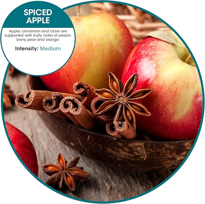 Fresh Products Eco Bowl Clip Air Freshener Versatile Design Toilet Freshener Trash Freshener Chemical Free Natural Oils Discreet Lasts 30 Days Made in the USA Spiced Apple 12 pk