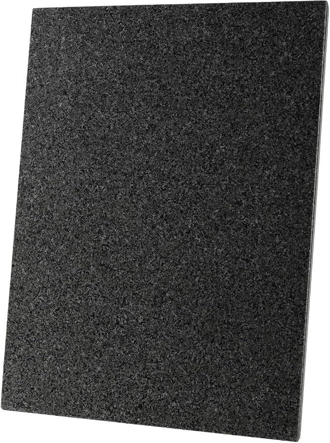 Koville Natural Granite Cutting Board for Kitchen, 16x20inch Extra Large Hand Crafted Stone Slab for Cheese, Charcuterie, Pastry Board - Wedding Gift, House Warming Gift