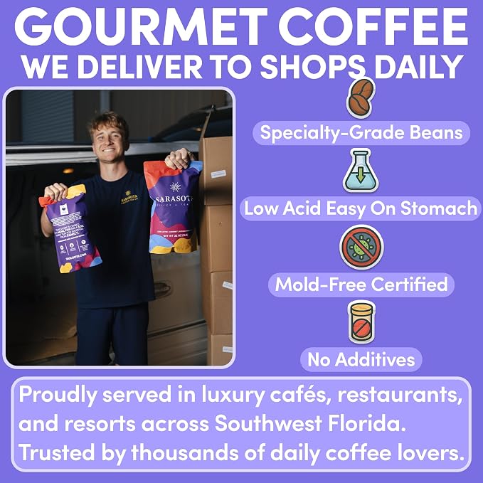 2 lb Highlander Grogg Whole Bean Coffee | Butterscotch Caramel Vanilla Flavored Coffee Beans | Bulk Medium Roast Flavored | Specialty Grade | 32 oz