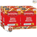 Community Coffee Southern Pecan Praline Flavored 96 Count Keurig K-Cup Coffee Pods, Medium Roast, 24 Count (Pack of 4)