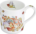 Noritake T97265/4660-6 Noritake My Neighbor Totoro 400cc, Chicken Thorns, Microwave Safe, 1 Piece, Bone China