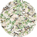 Andreas Silicone Chickadee Non-Slip 10” Trivet & Pot Holder – Made in USA – 100% Cotton, Heat Resistant up to 600°F, Dishwasher Safe Hot Pad for Pots, Pans & Hair Tools, TRT-254