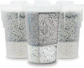 Santevia MINA Alkaline Fluoride Water Filter Value Pack | 3-Pack At Home Water Pitcher Filter Adds Minerals and Makes Alkaline Water | Fluoride, Chlorine & Lead Filteration | American Filtration Media
