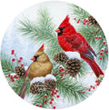 Andreas Silicone Tis The Season 8" Non-Slip Trivet/Pot Holder/Hot Pad – 100% Cotton Fabric Encapsulated in Silicone – Heat Resistant to 600°F – Flexible & Dishwasher Safe – Made in The USA, TR-AB1012