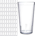 CFS Stackable™ Plastic Tumbler 20 Ounces Clear (Pack of 72)