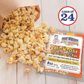8 oz Popcorn Packs Â– Pre-Measured, Movie Theater Style, All-in-One Kernel, Salt, Oil Packets for Popcorn Machines by Great Northern Popcorn (24 Case)