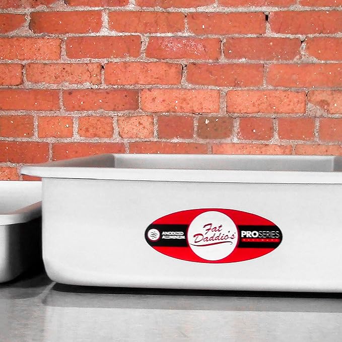 Fat Daddio's POB-12162 Sheet Cake Pan, 12 x 16 x 2 Inch