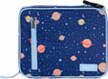 PackIt Freezable Classic Lunch Box, Little Planets, Built with EcoFreeze Technology, Collapsible, Reusable, Zip Closure With Zip Front Pocket and Buckle Handle, Designed for Fresh Lunch On the Go