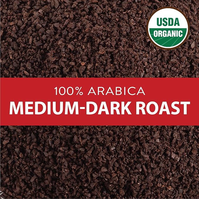 San Francisco Bay Ground Coffee, Fog Chaser (28 oz Bag), Medium-Dark Roast Coffee (Pack of 2)