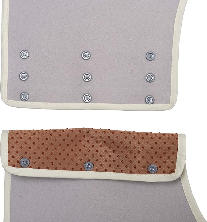 Sink Splash Guard - Home Essentials Faucet Mat for Clean and Dry Bathroom Counter - Absorbent Fast Drying Non Slip Protector - Soft Microfiber with Waterproof Rubber Grip - Washable - Gray