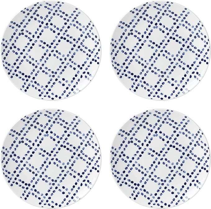 Oneida Harbour Piece Dinnerware Set, 12 Count, White, Back To College, Dorm Essentials