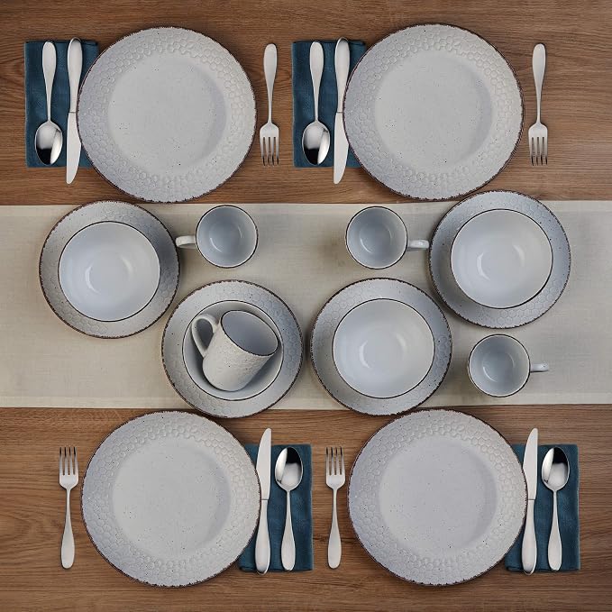 Pfaltzgraff Bumble Bee 16 Piece Dinnerware Set, Service For 4