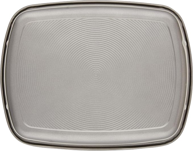 Circulon Nonstick Roasting Pan/Roaster with Rack - 17 Inch x 13 Inch,Gray,(Pack of 3)