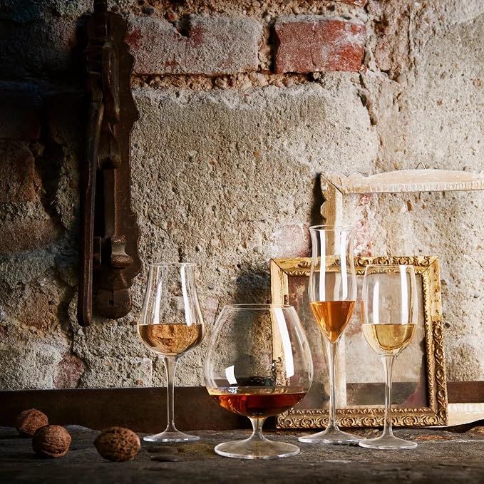 Luigi Bormioli Vinoteque Snifter Wine Glasses - Clear, Set of 6