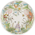 Noritake Noritake T50116A/4660-4 My Neighbor Totoro Plate 9.1 inches (23 cm), Hiruga Hiruga-Hiruga-Hiruga-Hen, Microwave Safe, 1 Piece, Bone China