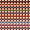 Two Rivers Coffee Bold Roast Coffee Pods for Single Serve Coffee Pod Brewers Including 2.0, Variety Sampler Pack, 100 Count