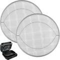 2-Pack Splatter Shield for Ninja FG551 DG551 BG500A Foodi Air Fryer Accessories, Stainless Steel Splash Guard Replacement Parts for Ninja 6 in 1 Smart XL Indoor Grill, Foodi XL Mesh Screen