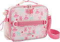 Bentgo Kids Prints Lunch Bag - Double-Insulated, Reusable, for Kids 3+, Adjustable Strap; Holds Lunch Box/Water Bottle/Snacks; Easy-Clean, Water-Resistant, Pockets (NEW Ballet & Bows)