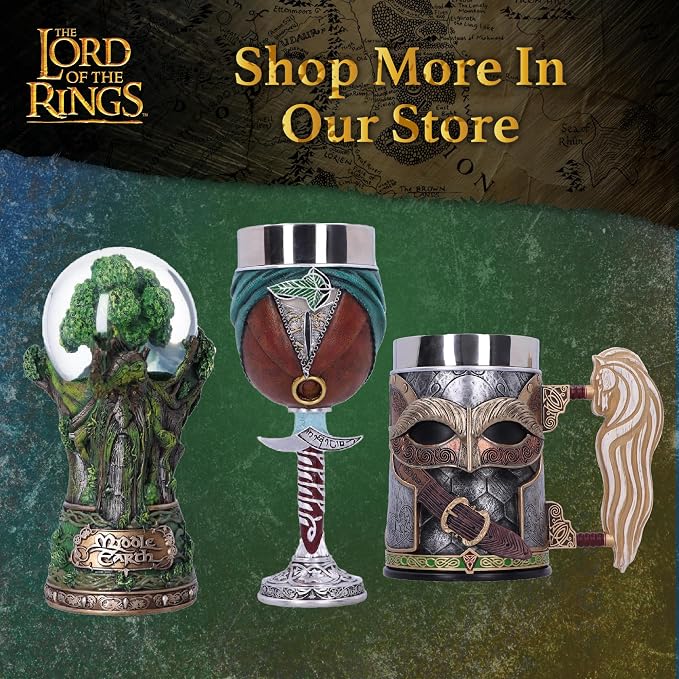 Nemesis Now Lord of the Rings Tankard, Hand-Painted Resin Mug, Officially Licensed Collectible, 15.5cm - Sauron