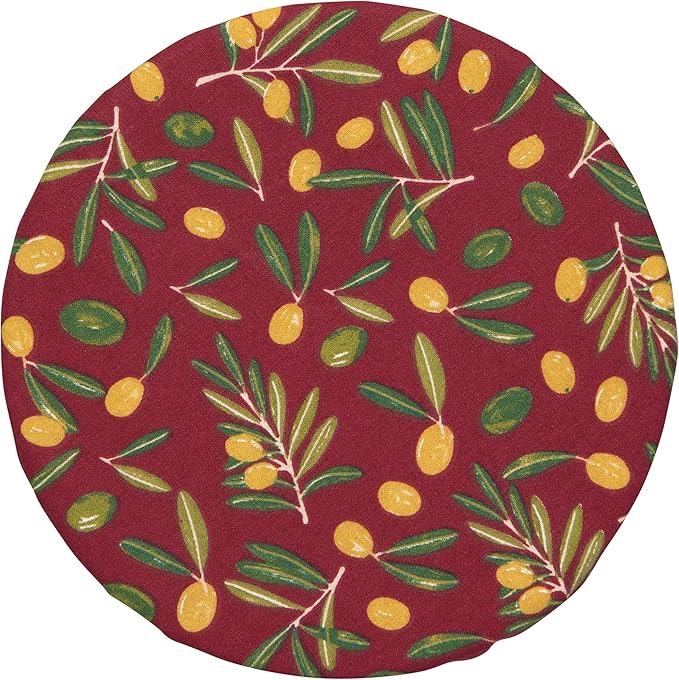Now Designs Olive Oil Bowl Covers Set of 2 - Reusable, Food Storage Solution