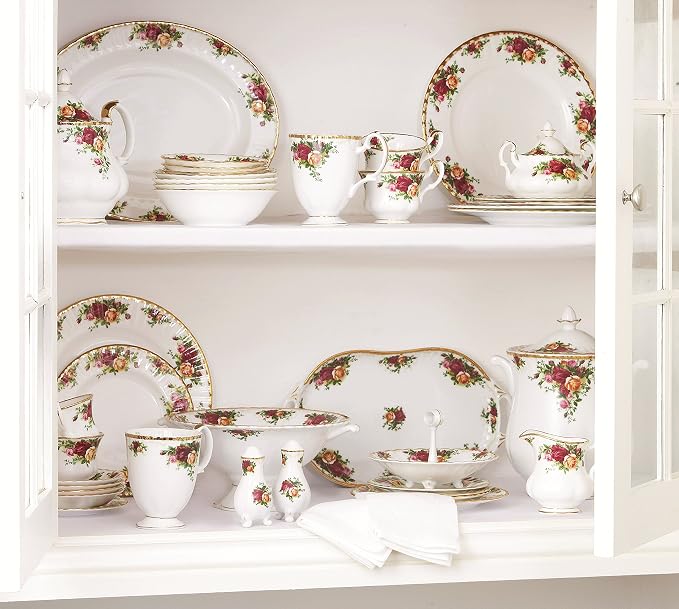 Royal Albert Old Country Roses 9-Piece Tea Set