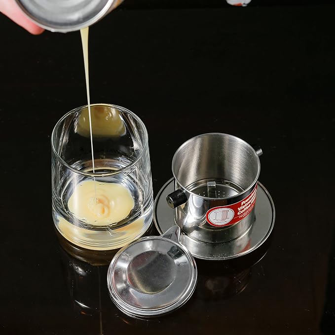 Set of 2 Vietnamese Coffee Filters, No Paper, Reusable. Easy Clean. 4 Ounce 2 Pack