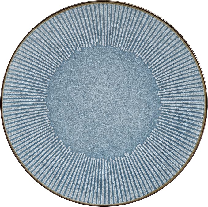 Pfaltzgraff Arlie Blue 12 Piece Dinnerware Set, Service for 4, Blue