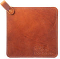 Leather Pot Holder - Double Layered, Handmade Hot Pot Holders - Best Kitchen Hot Pads/Potholders - Made in The USA