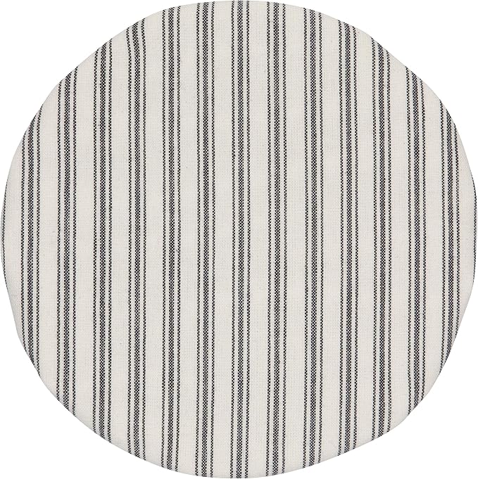 Now Designs Reusable Bowl Cover to Reduce Waste, Ticking Stripe - Large & Medium | Set of 2