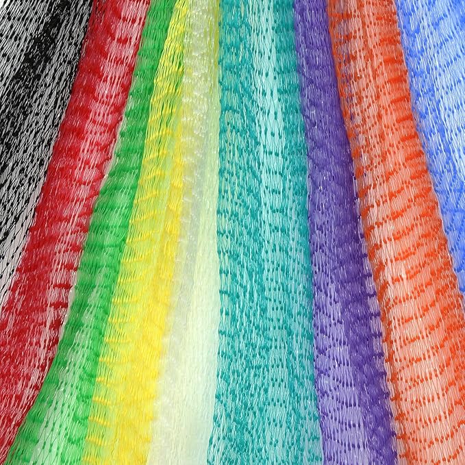 Royal Red Plastic Mesh Produce and Seafood Bag, 24 Inch, Package of 1000