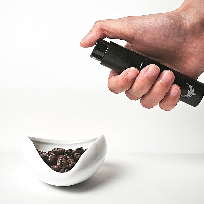 Coffee Bean Cellar and Dosing Cup Set Single Dose Coffee Bean Storage with Espresso Dosing Cup and Coffee Spritzer