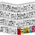 Pickmesh 48 Pcs Halloween Cups 13.5 oz Ghost Spooky Plastic Cups with Lids and Straws Bulk for Halloween Party Supplies Pumpkin Skinny Drinking Tumblers Mugs Gifts for Women