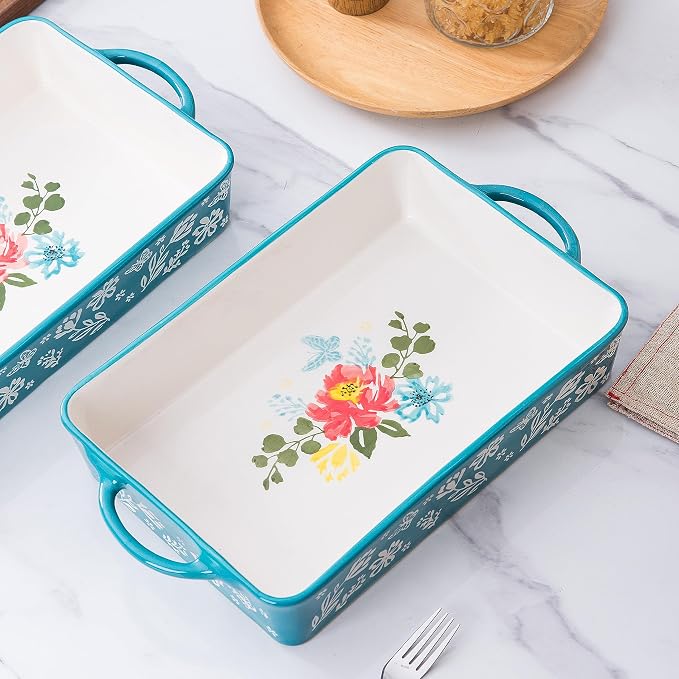 Wisenvoy Casserole Dish 9x13 Baking Pan Casserole Dishes For Oven Baking Dish Ceramic Lasagna Pan Baking Dishes For Oven
