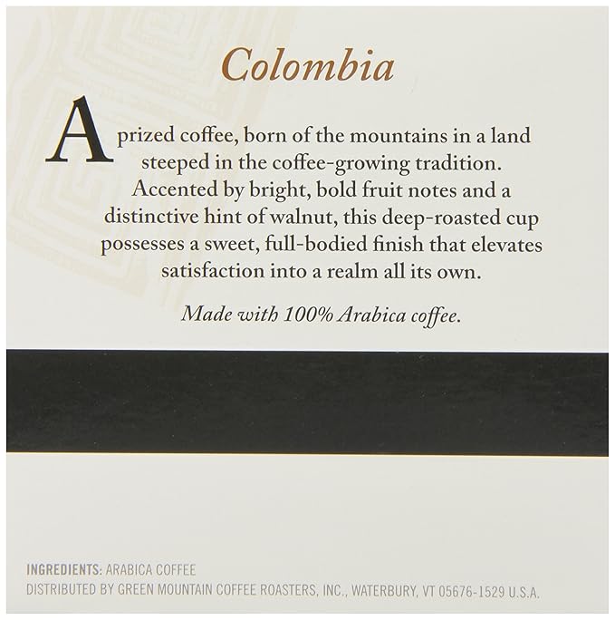Barista Prima Coffeehouse Coffee, Keurig K-Cups, Colombia, 72 Count